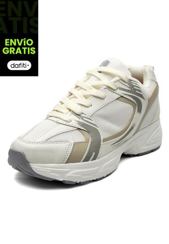 Tenis Mujer Marfil Tellenzi A530 Tellenzi