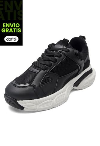 Tenis Dama Negro Tellenzi 545 Tellenzi