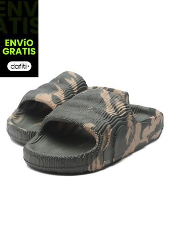 Sandalia Unisex Tellenzi Verde-Café Yezy Tellenzi