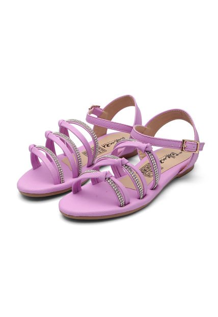 Sandalia Dama Lila Tellenzi C08