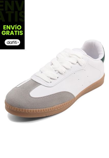 Tenis Hombre Blanco-Verde Tellenzi 3980