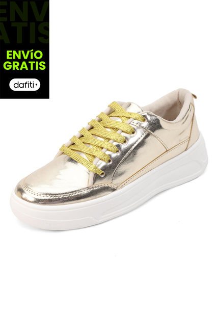 Tenis Dama Champaña Tellenzi S47
