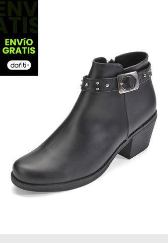 Botin Dama Negro Tellenzi 936 Tellenzi