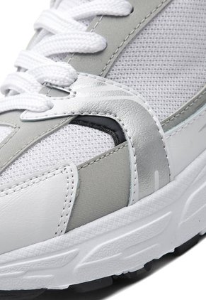 Tenis Hombre Blanco-Plata Tellenzi H530