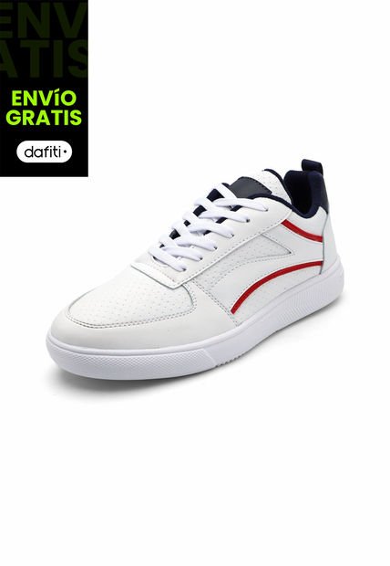 Tenis Hombre Blanco Tellenzi 4048