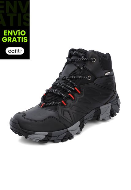 Bota Hombre Outdoor Negro Tellenzi 1264