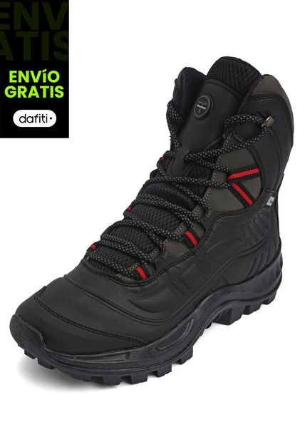 Bota Hombre Outdoor Negro Tellenzi 350