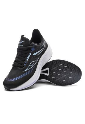 Tenis Running Mujer Negro Tellenzi D-039