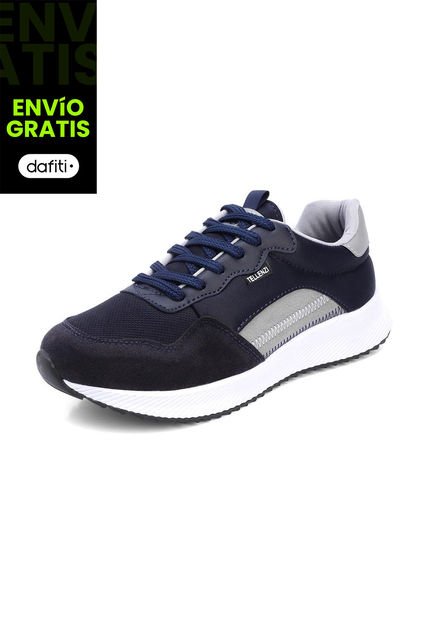 Tenis Hombre Azul Tellenzi 423