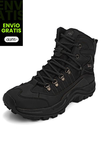 Bota Hombre Outdoor Negro Tellenzi 1570