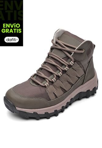 Bota Outdoor Mujer Verde Tellenzi 8-563 Tellenzi