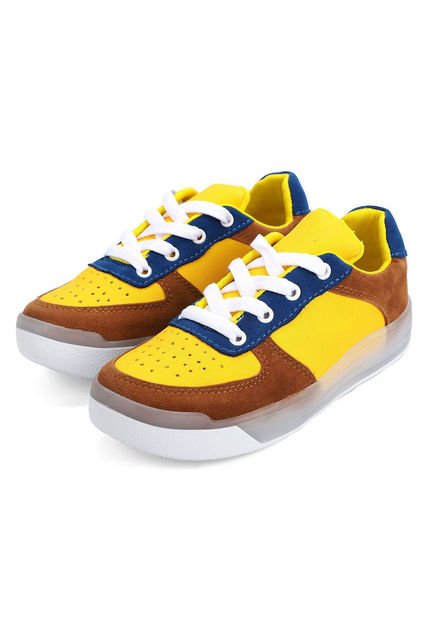 Tenis Infantil Miel* Amarillo A2108