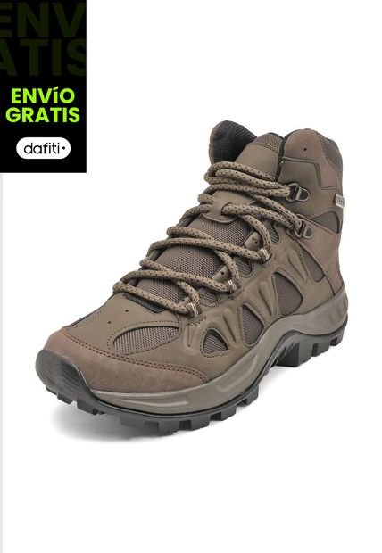 Bota Hombre Outdoor Verde Tellenzi 2438