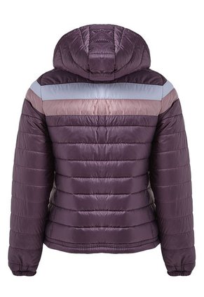 Chaqueta Mujer Corta Acolchada, Combinada Lila Tellenzi Kasandra
