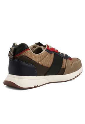 Tenis Hombre Beige*azul Tellenzi 092