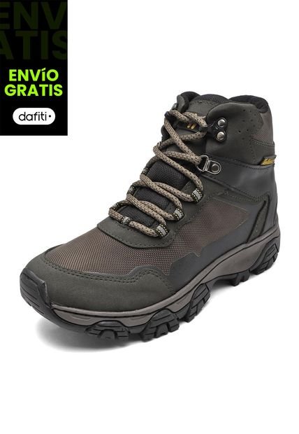 Bota Hombre Outdoor Verde Tellenzi 7-216