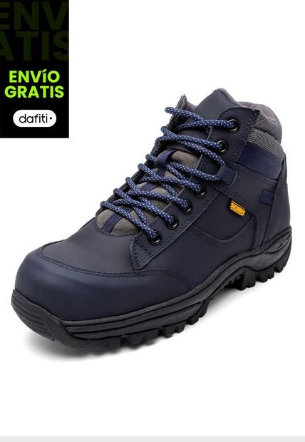 Bota Hombre Outdoor Industrial Azul Tellenzi 7790