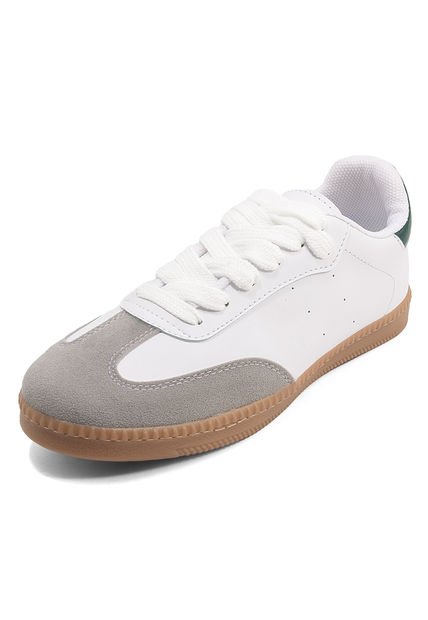 Tenis Hombre Blanco-Verde Tellenzi 3980