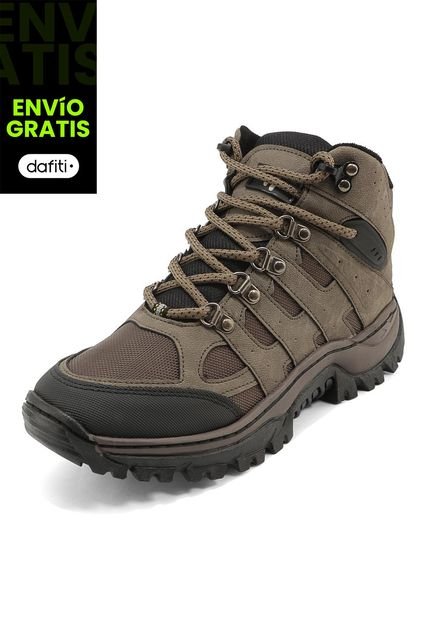 Botas Hombre Outdoor Verde Tellenzi 7-184