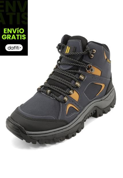 Botas Hombre Outdoor Azul Tellenzi 7-196