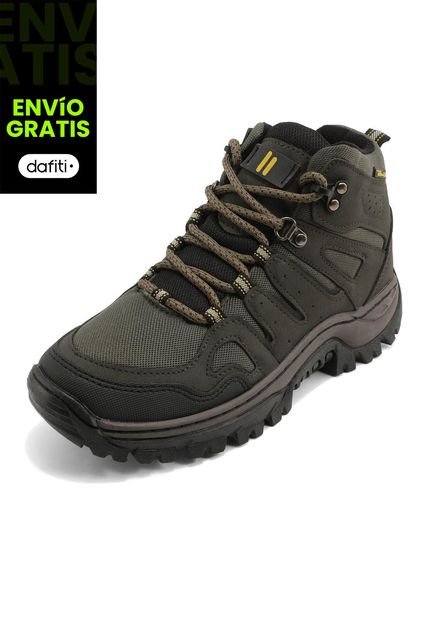 Botas Hombre Outdoor Verde Tellenzi 7-182