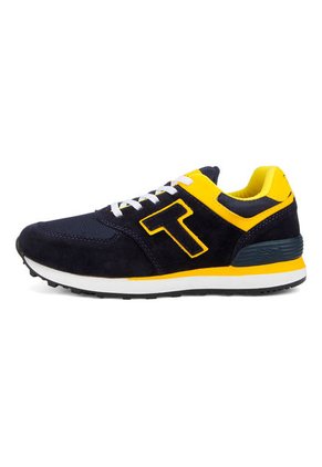 Tenis Hombre Azul*Amarillo Tellenzi 040
