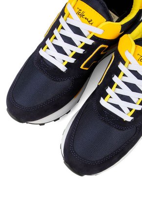 Tenis Hombre Azul*Amarillo Tellenzi 040