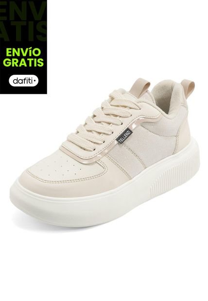 Tenis Dama Beige Tellenzi 562