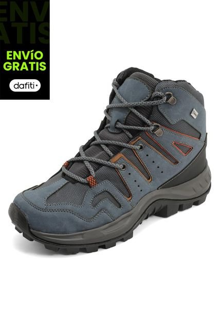 Bota Hombre Outdoor Azul Tellenzi 2324