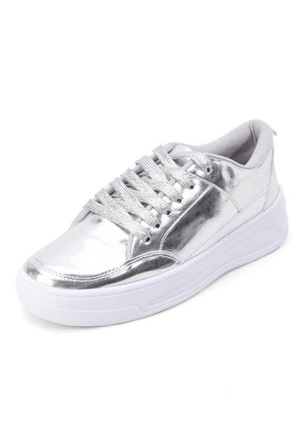 Tenis Dama Plata Tellenzi S47