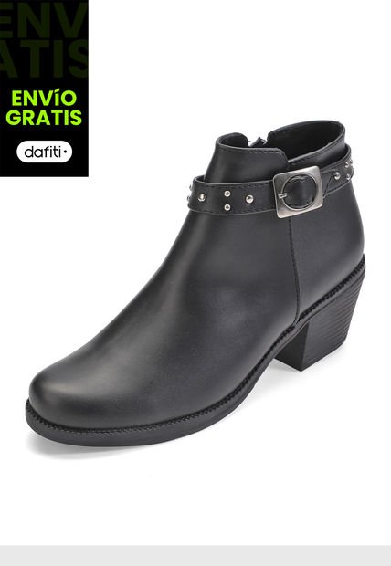 Botin Dama Negro Tellenzi 936