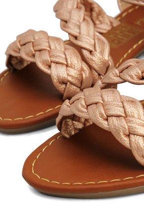 Sandalia Niña Oro Rosa Tellenzi 2124J