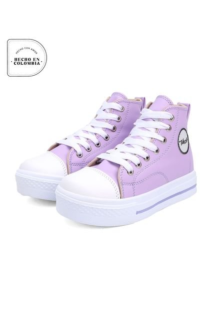 Tenis Infantil Lila Tellenzi 301J