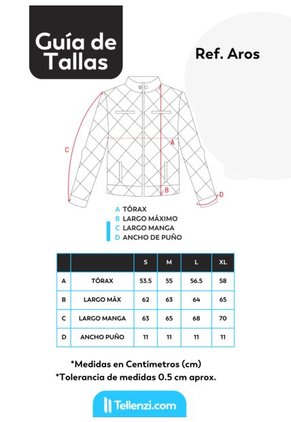 Chaqueta Hombre Acolchada Impermeable Cuello Ovejero Negro Tellenzi Aros