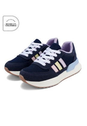 Tenis Infantil Niña Azul Tellenzi 2220J