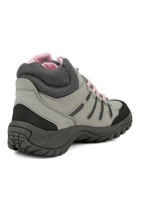Bota Dama Outdoor Gris*Rosa Tellenzi 1269