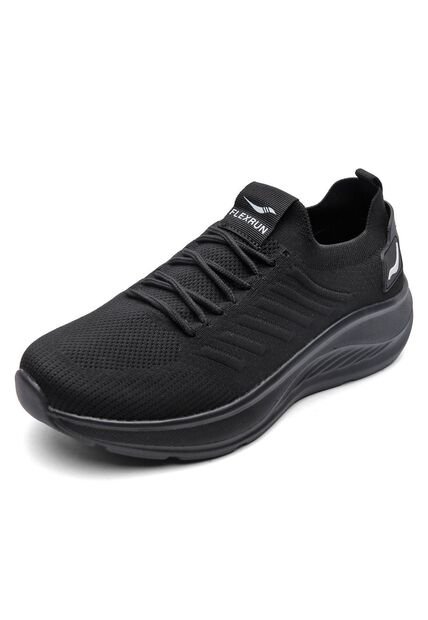 Tenis Running Hombre Negro Tellenzi H-029