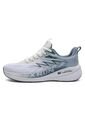 Tenis Running Hombre Gris-Verde Tellenzi H-032 de Tellenzi