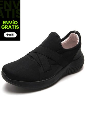 Tenis Moda Dama Negro Tellenzi 3088 Tellenzi