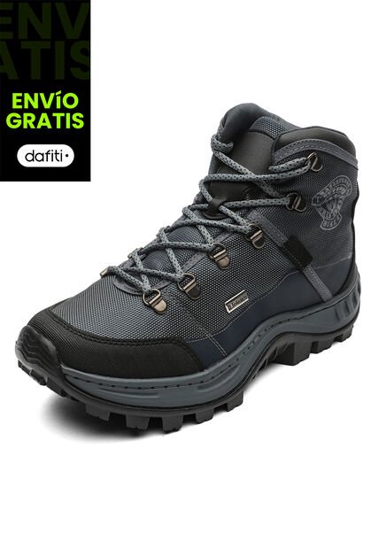 Bota Hombre Outdoor Azul Tellenzi 11610