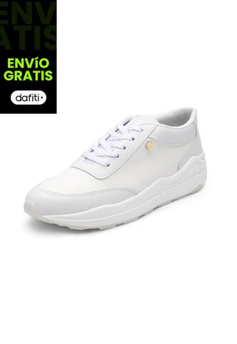 Tenis Dama Blanco Tellenzi 620 Tellenzi