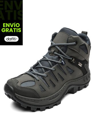 Bota Outdoor Hombre Gris-Azul Tellenzi 2673 Tellenzi