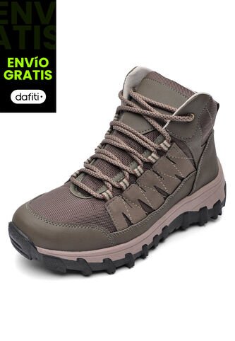 Bota Outdoor Mujer Verde Tellenzi 8-563 Tellenzi