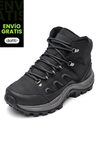 Bota Outdoor Hombre Negro Tellenzi 8-1213 Tellenzi