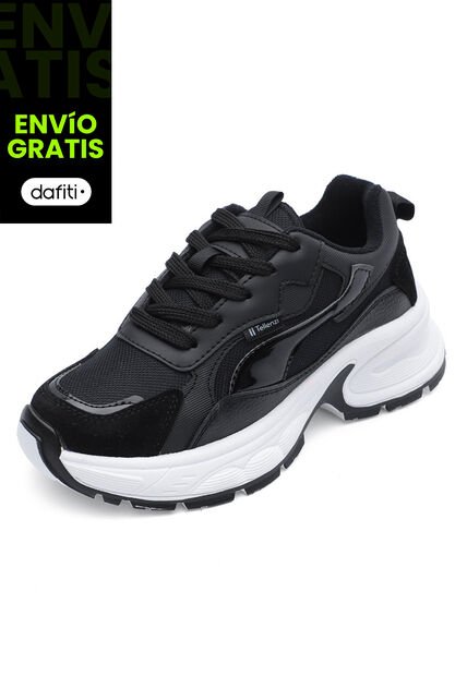 Tenis Dama Negro-Charol Tellenzi 632