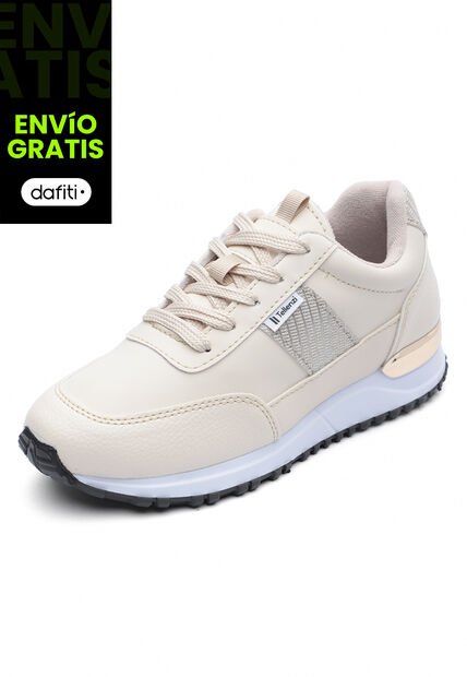 Tenis Dama Beige Tellenzi 659