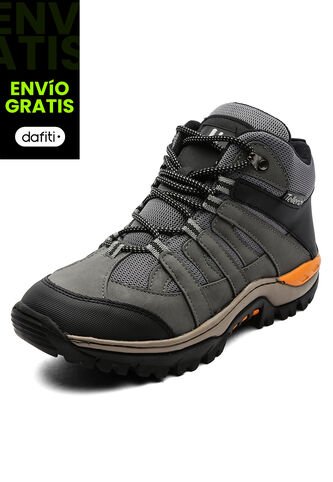 Bota Outdoor Hombre Gris Tellenzi 9-102 Tellenzi