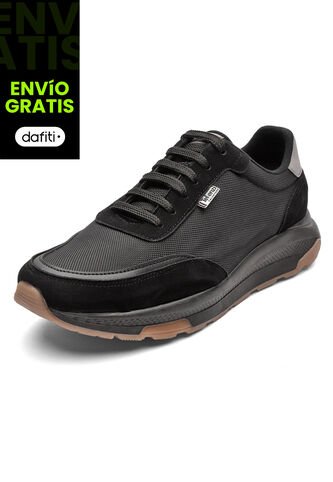 Tenis Hombre Negro Tellenzi F-2945 Tellenzi