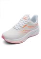 Tenis Running Mujer Blanco-Rosa Tellenzi D-039 de Tellenzi