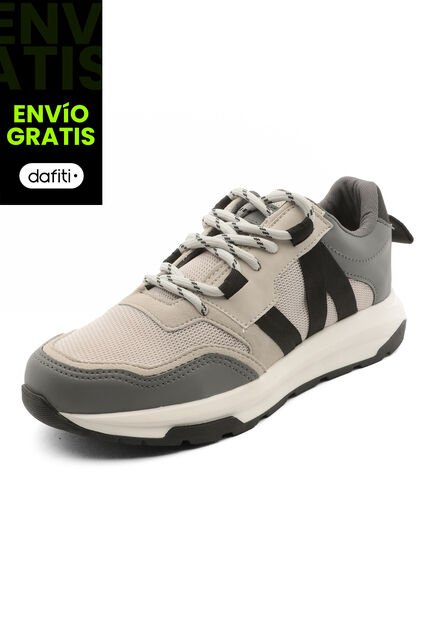 Tenis Hombre Gris Tellenzi 505